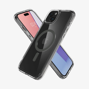 Spigen Ultra Hybrid MagFit case for iPhone 15 in Graphite – detail image 2