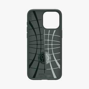 Spigen Liquid Air case for iPhone 15 Pro in Abyss Green – detail image 6