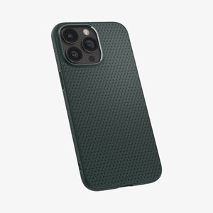 Spigen Liquid Air case for iPhone 15 Pro in Abyss Green – detail image 8