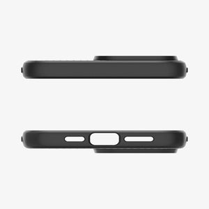 Spigen Liquid Air case for iPhone 15 Pro in Matte Black – detail image 11
