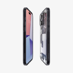 Spigen Ultra Hybrid Zero One (MagFit) case for iPhone 15 Pro in Zero One Black – detail image 3