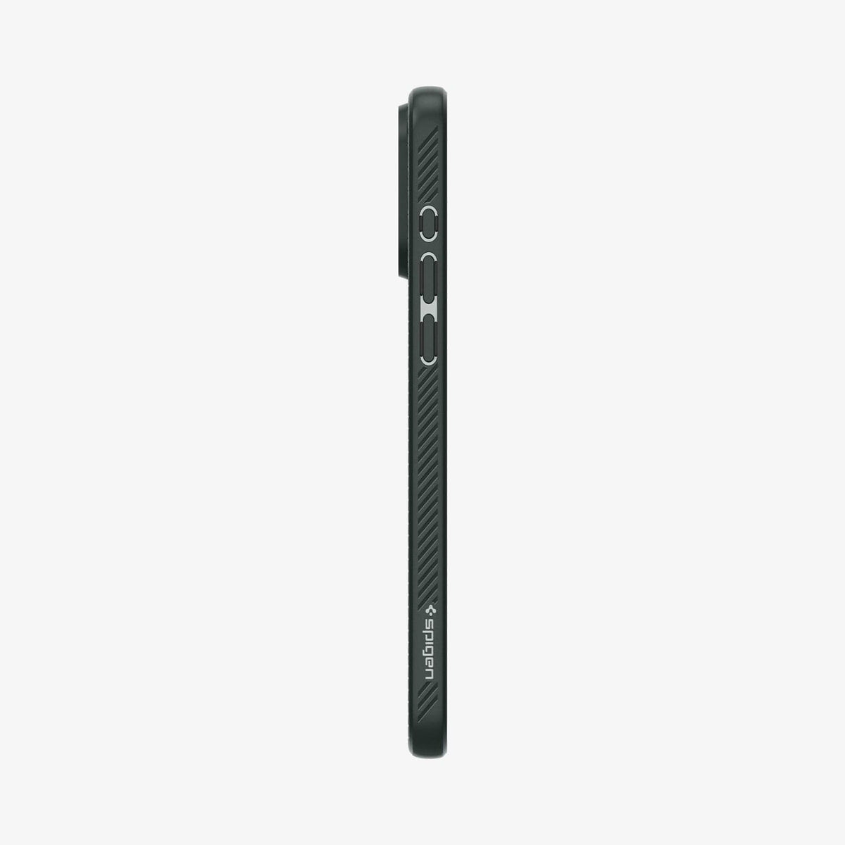 Spigen Liquid Air case for iPhone 15 Pro Max in Abyss Green – detail image 11