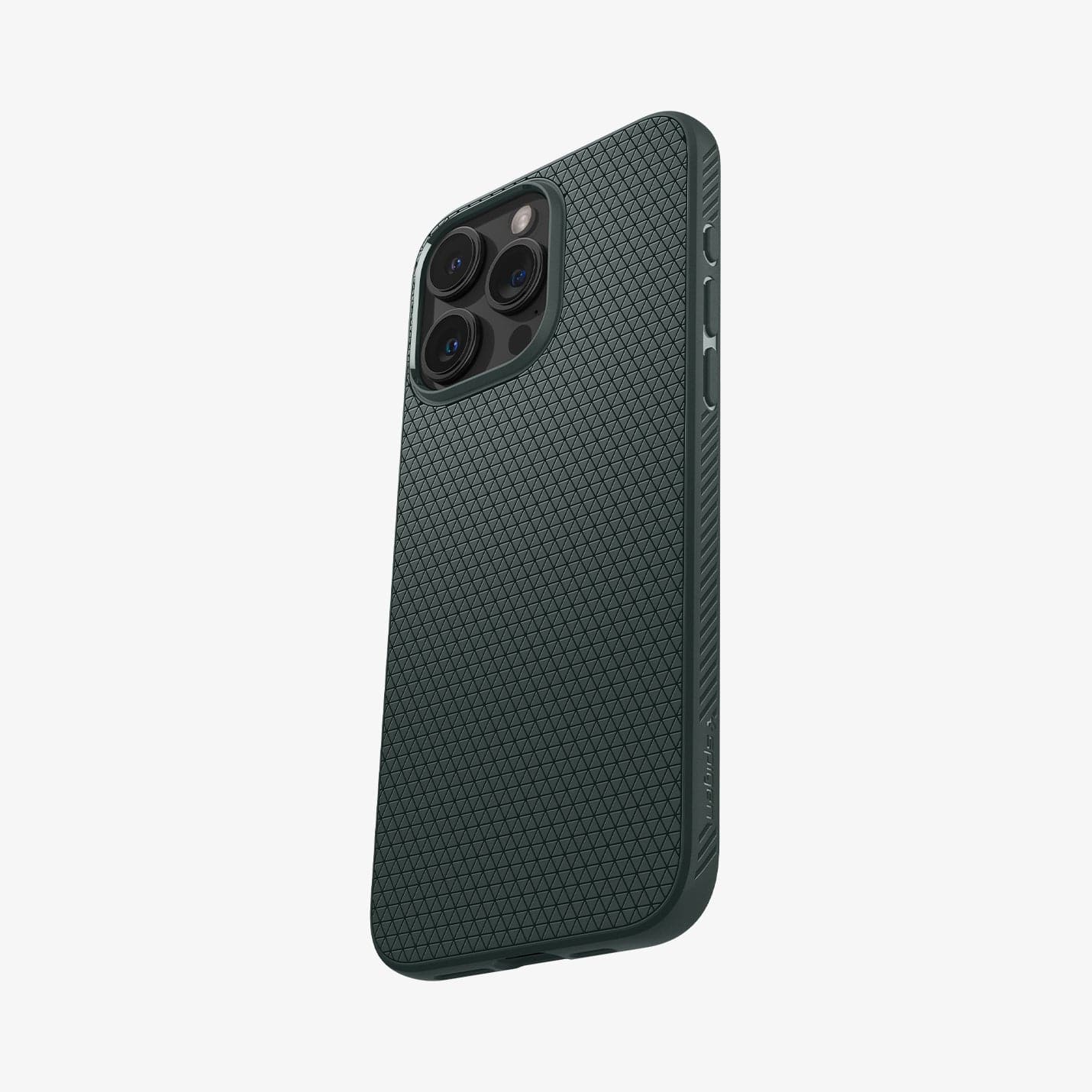 Spigen Liquid Air case for iPhone 15 Pro Max in Abyss Green – detail image 8