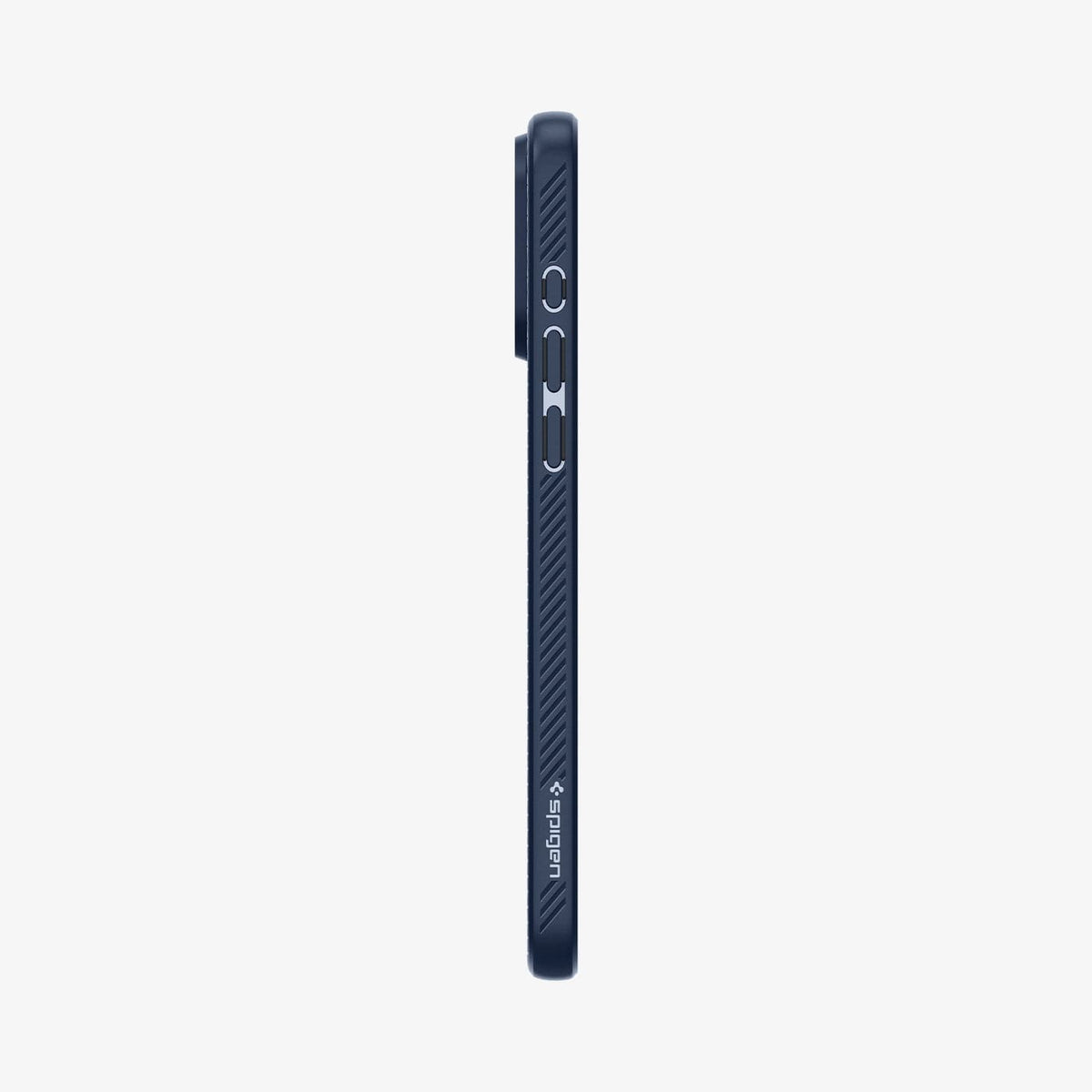 Spigen Liquid Air case for iPhone 15 Pro Max in Navy Blue – detail image 11