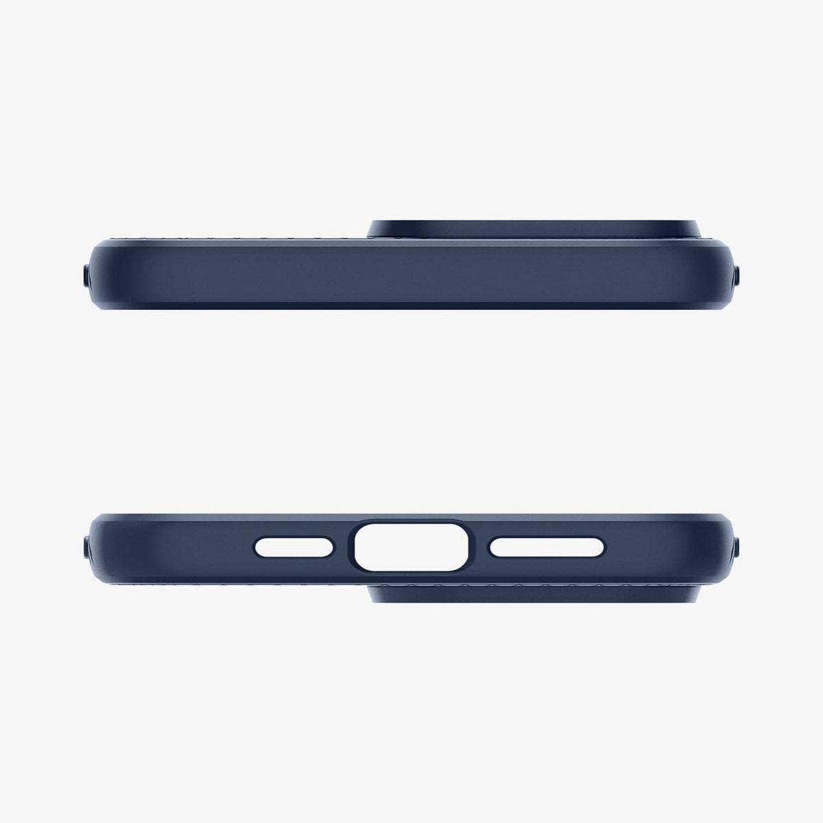 Spigen Liquid Air case for iPhone 15 Pro Max in Navy Blue – detail image 12