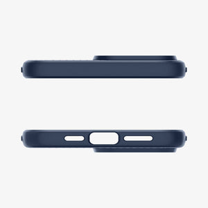 Spigen Liquid Air case for iPhone 15 Pro Max in Navy Blue – detail image 12