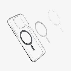Spigen Ultra Hybrid (MagFit) case for iPhone 15 Pro Max in Carbon Fiber – detail image 4