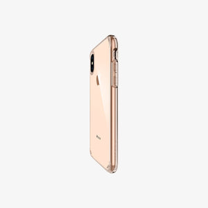064CS24873 - iPhone XR Case Ultra Hybrid in crystal clear showing the back