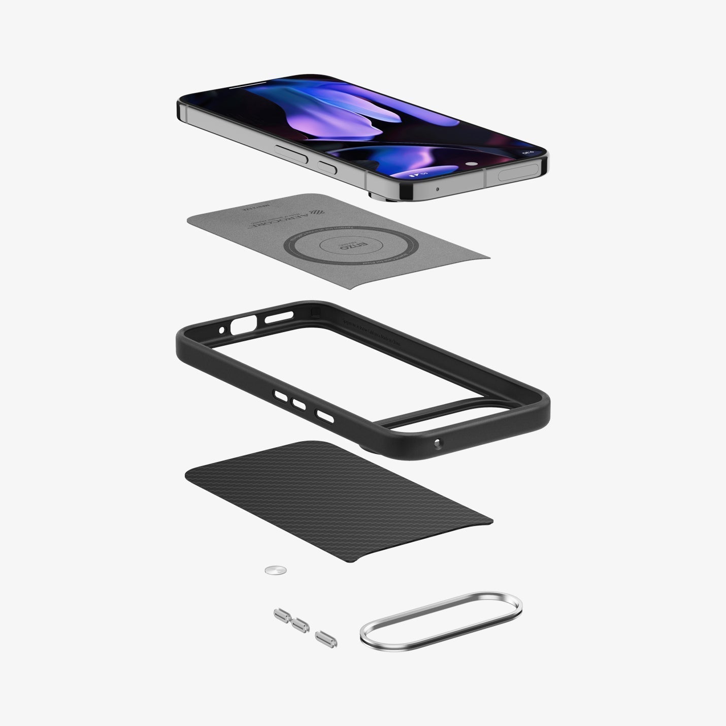Spigen Pixel 9 XL Pro Case Enzo Aramid view 3