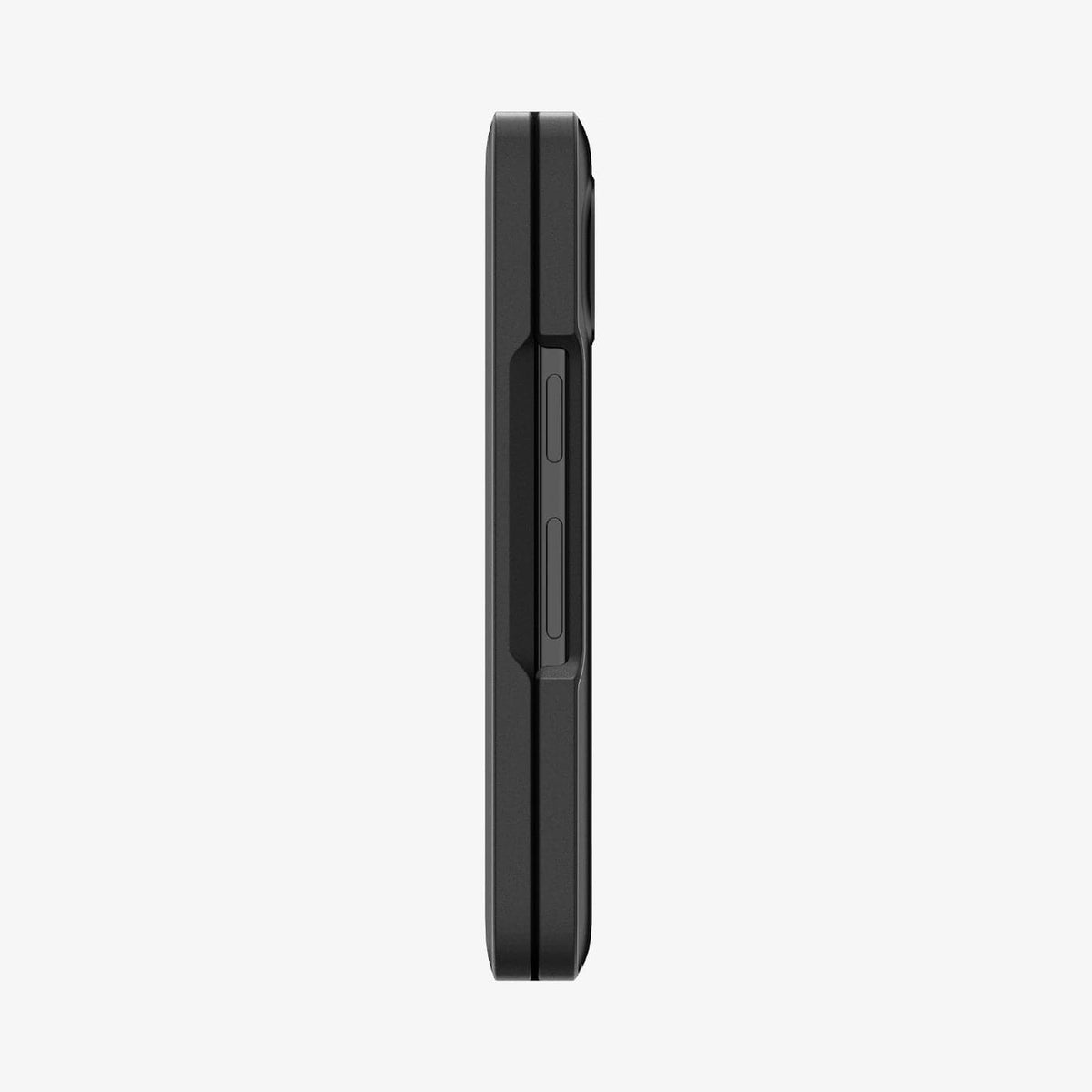ACS05920 - Pixel Fold Series Case Slim Armor Pro in black showing the back