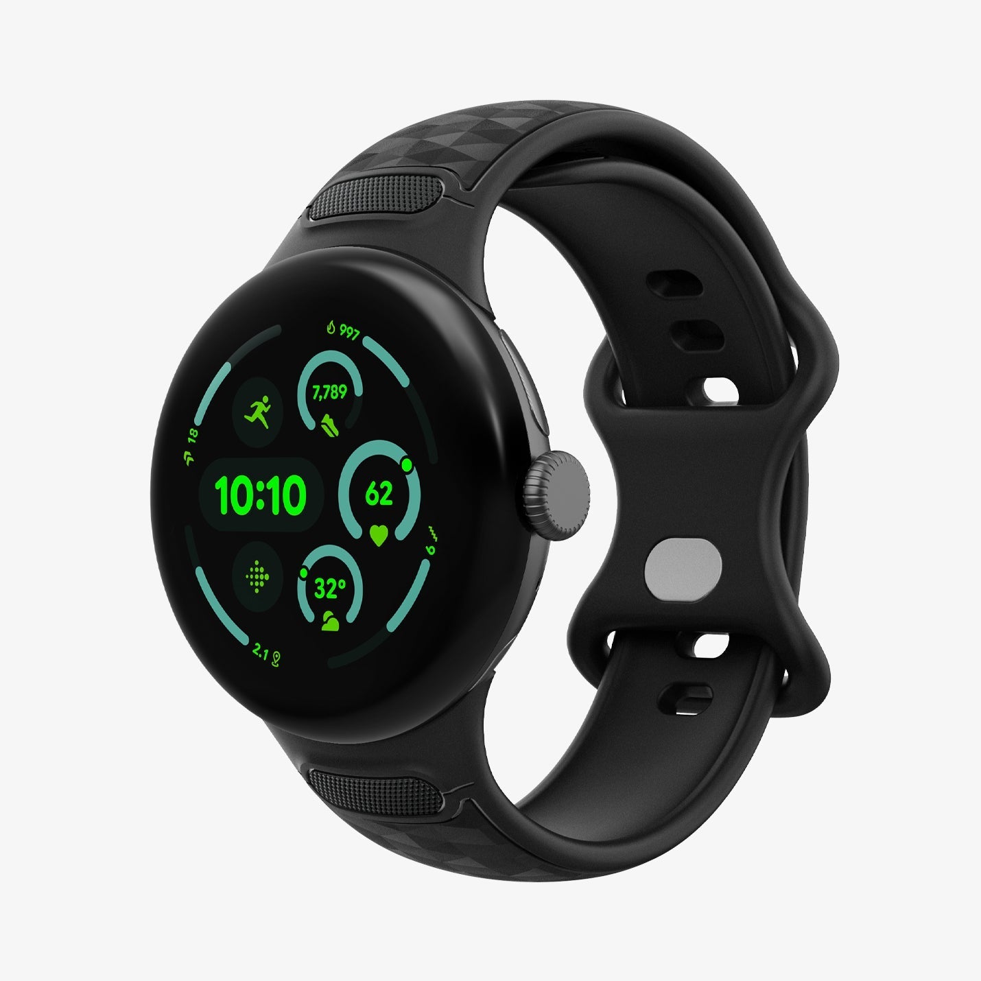 Spigen Google Pixel Watch 5 (45mm) Band – Parallax - Matte Black - image 4