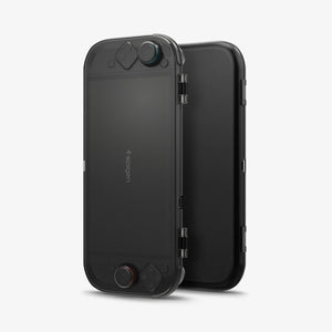 Closed Spigen Thin Fit 360 Nintendo Switch 2 case angled view