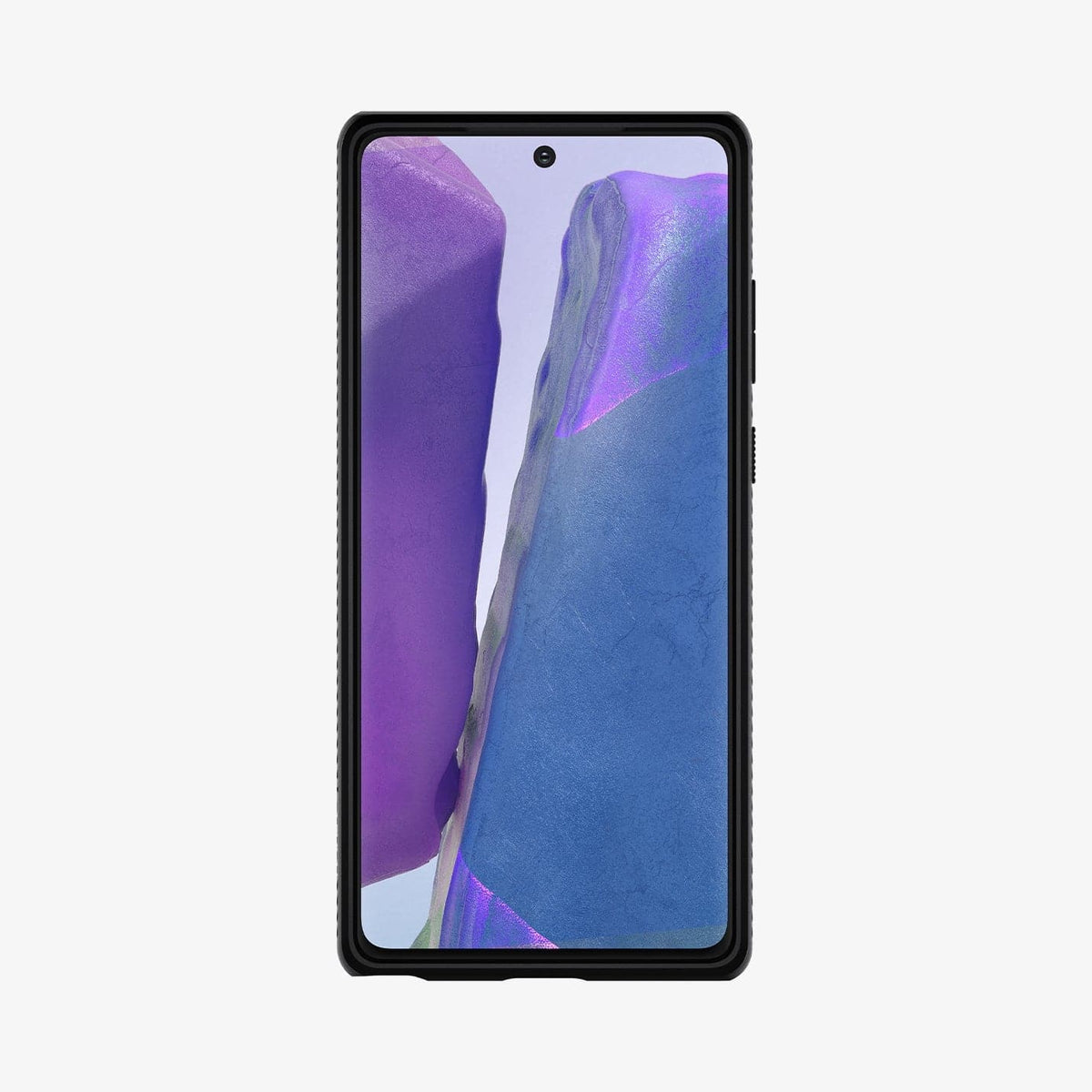 Spigen Galaxy Note 20 Ultra Case – Liquid Air – Matte Black – detail image 7