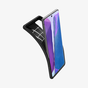 Spigen Galaxy Note 20 Ultra Case – Liquid Air – Matte Black – detail image 3