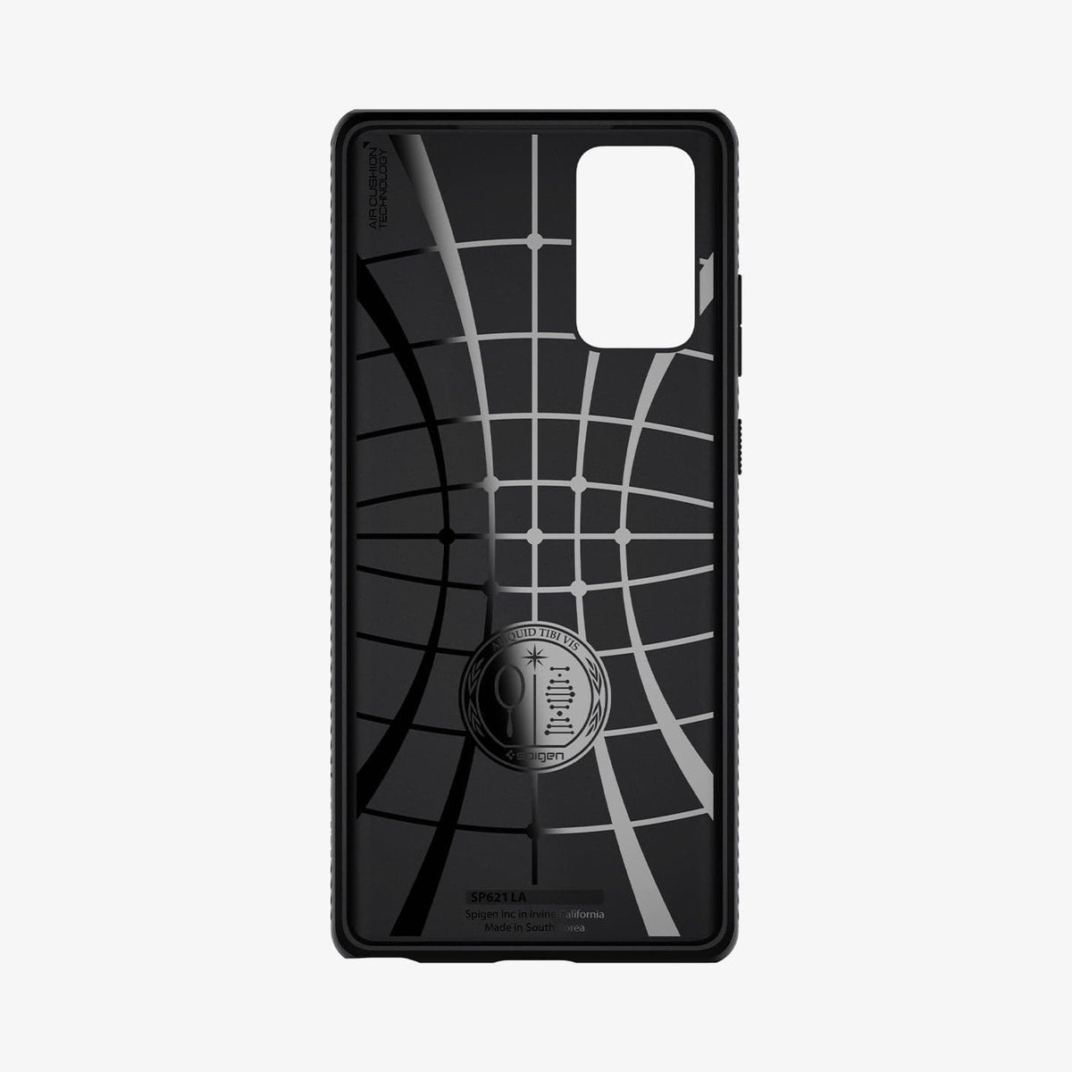 Spigen Galaxy Note 20 Ultra Case – Liquid Air – Matte Black – detail image 6