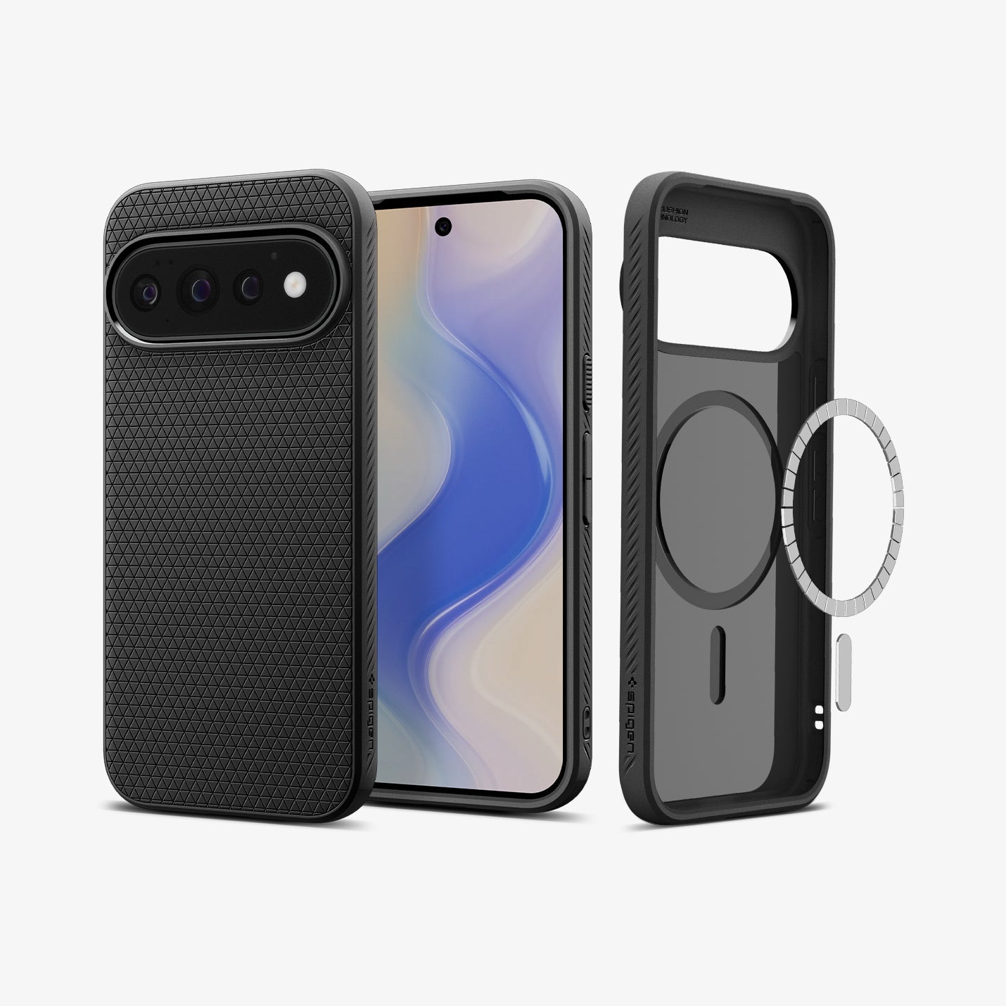 Spigen Liquid Air MagFit Case for Pixel 11 Pro - Matte Black - image 2