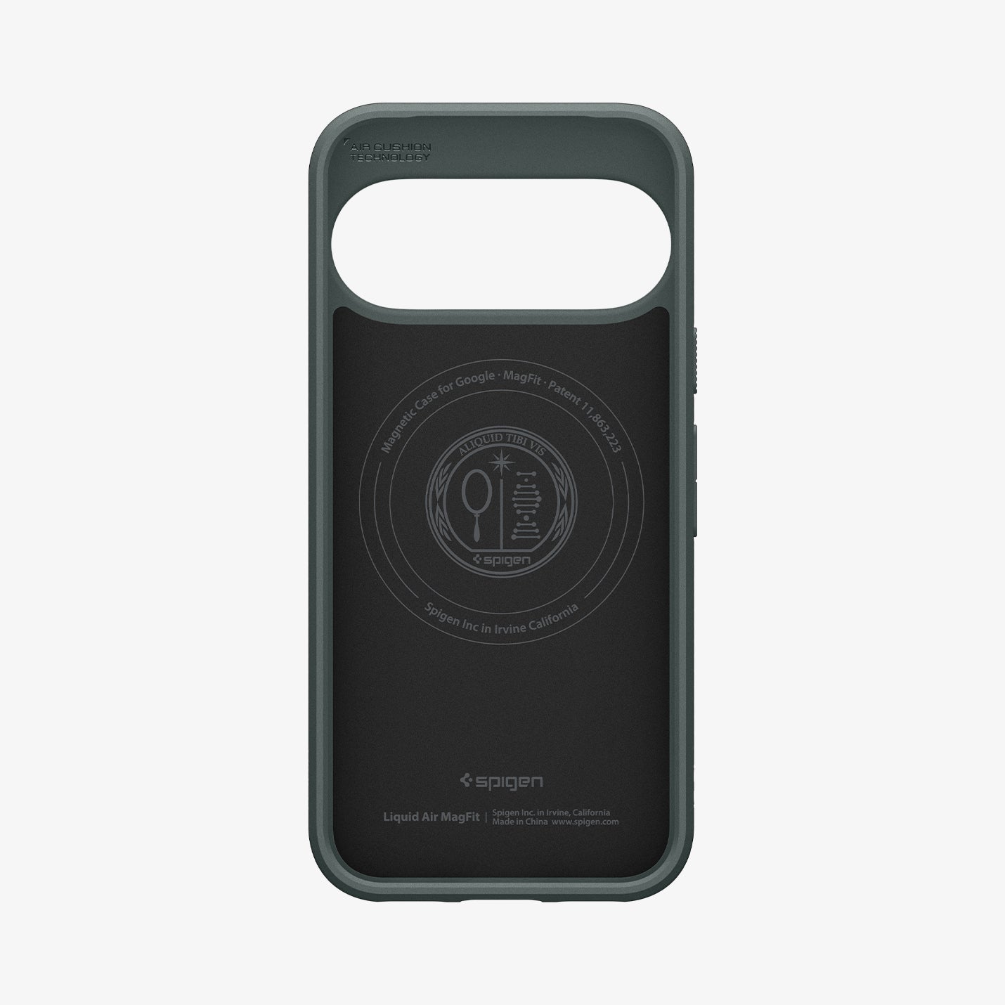 Spigen Liquid Air MagFit Case for Pixel 11 Pro XL - Abyss Green - image 4