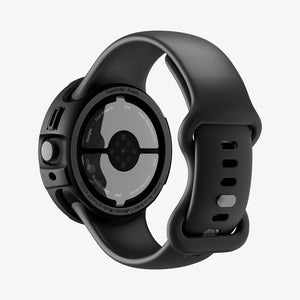 Spigen Google Pixel Watch 5 / 4 (45mm) Case + Stand – Liquid Air - Matte Black - official image 5