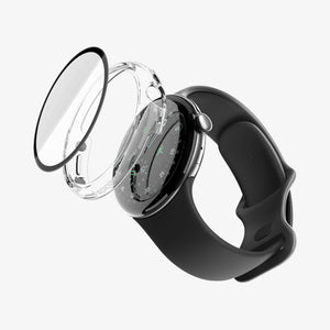Spigen Google Pixel Watch 5 (41mm) Case + Screen Protector – Thin Fit 360 - Black - image 4