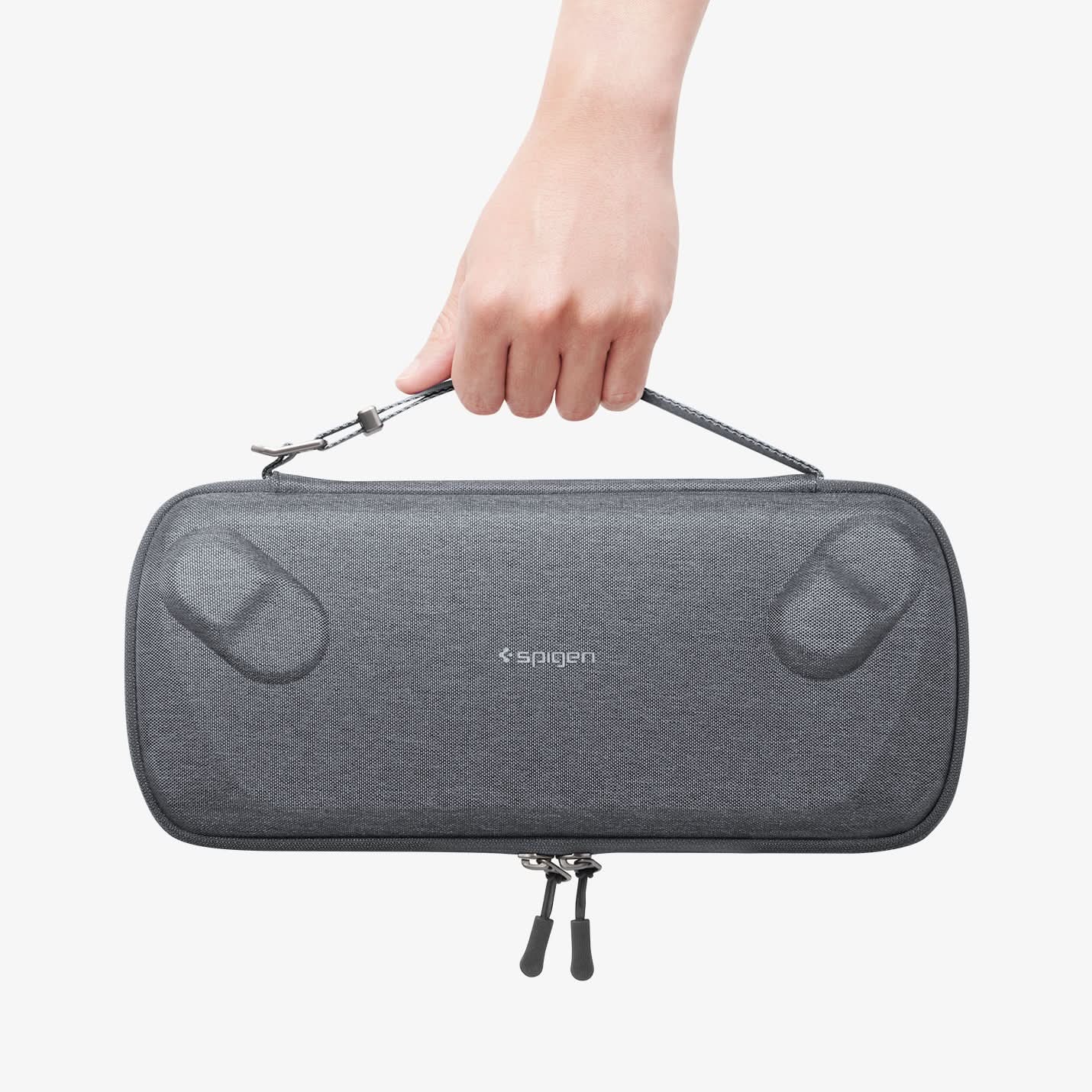 One-hand carry grip on Spigen ROG Xbox Ally case