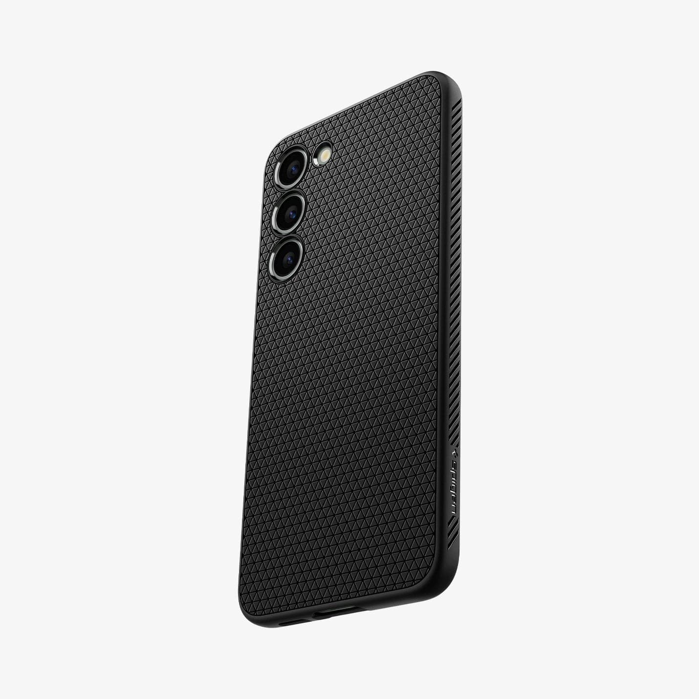 Spigen Galaxy S23 Case – Liquid Air – Matte Black – detail image 7