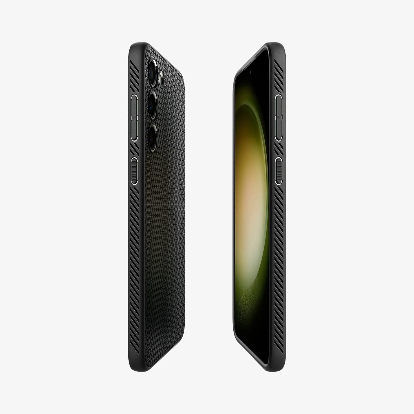 Spigen Galaxy S23 Case – Liquid Air – Matte Black – detail image 9