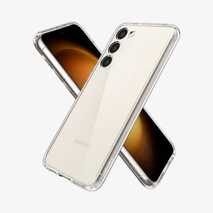 Spigen Galaxy S23 Case – Ultra Hybrid – Crystal Clear – detail image 4