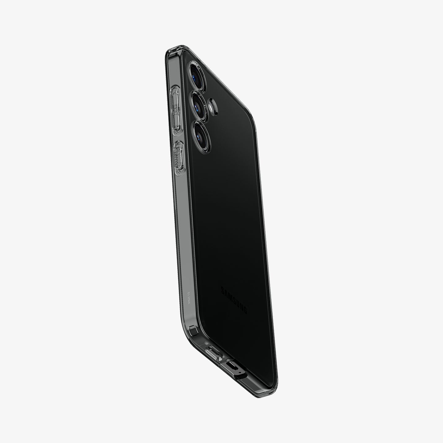 ACS07283 - Galaxy S24 Ultra Case Liquid Crystal in Crystal Clear showing the back