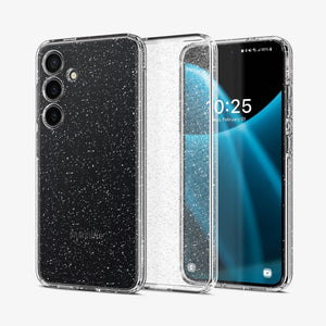 Spigen Liquid Crystal Glitter case for Galaxy S24 in Crystal Quartz – detail image 1