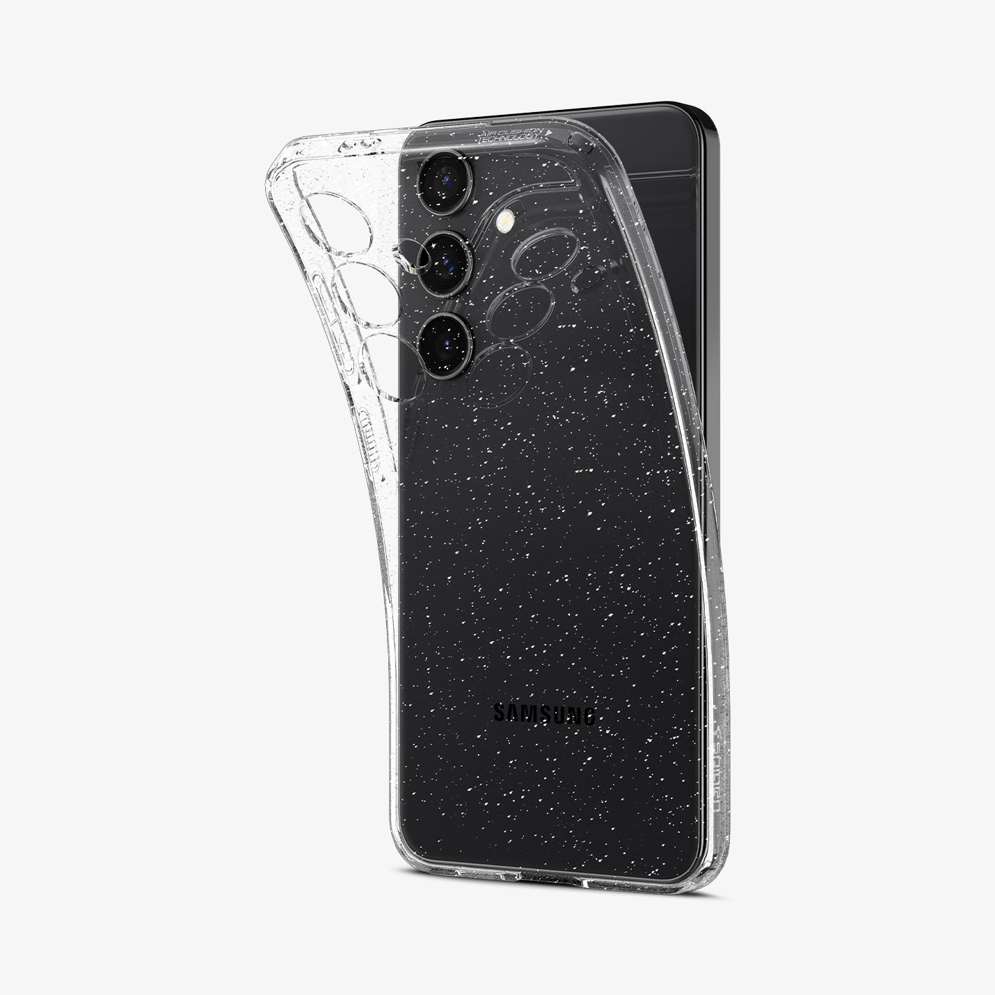 Spigen Liquid Crystal Glitter case for Galaxy S24 in Crystal Quartz – detail image 3