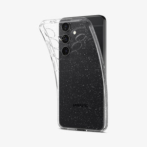 Spigen Liquid Crystal Glitter case for Galaxy S24 in Crystal Quartz – detail image 3