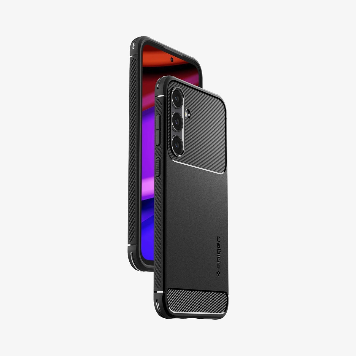 Spigen Galaxy S23 FE Case – Rugged Armor – Matte Black – detail image 9