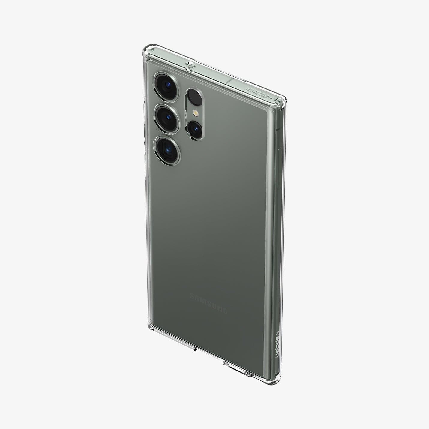 Spigen Ultra Hybrid case for Galaxy S23 Ultra in Crystal Clear – detail image 3