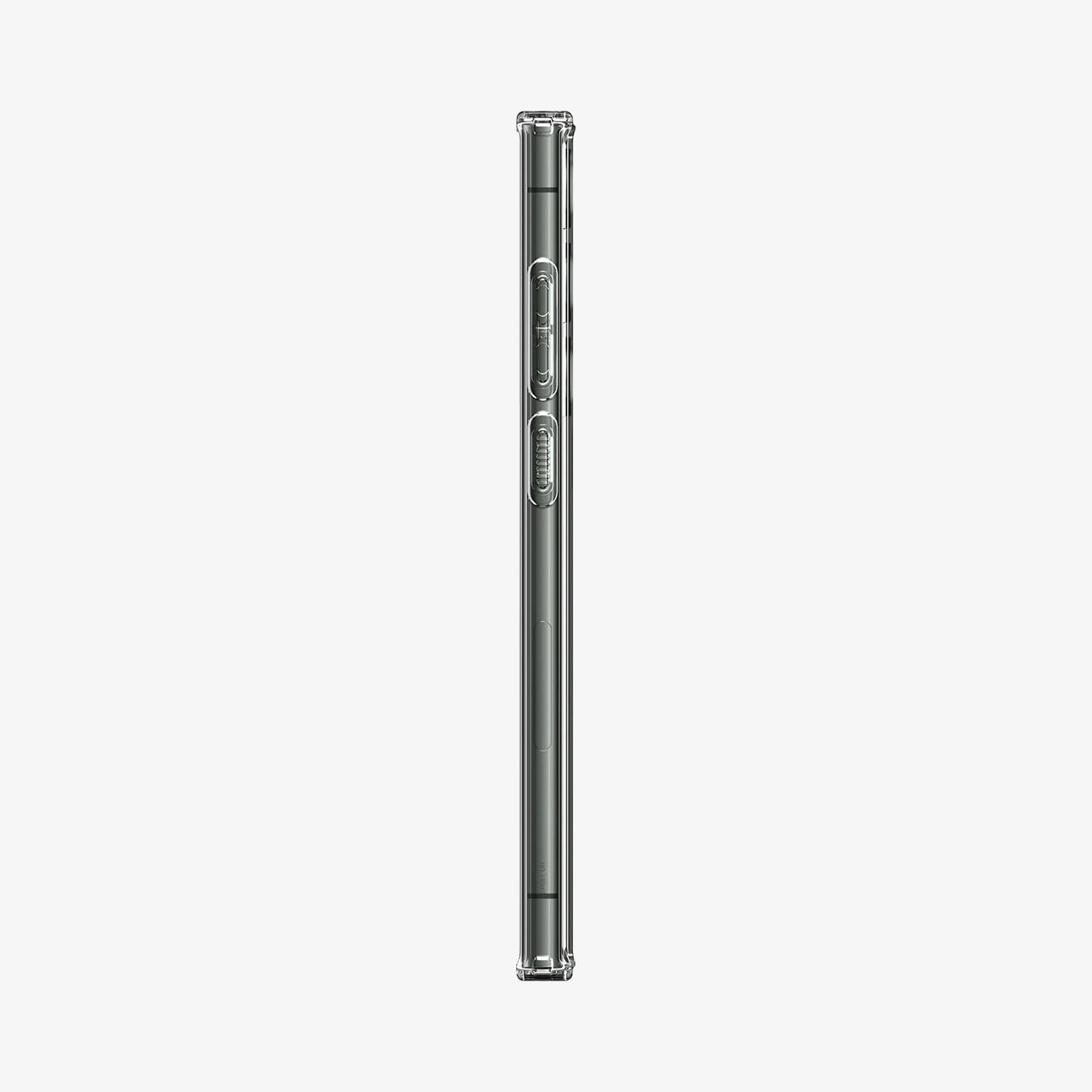 Spigen Ultra Hybrid case for Galaxy S23 Ultra in Crystal Clear – detail image 9