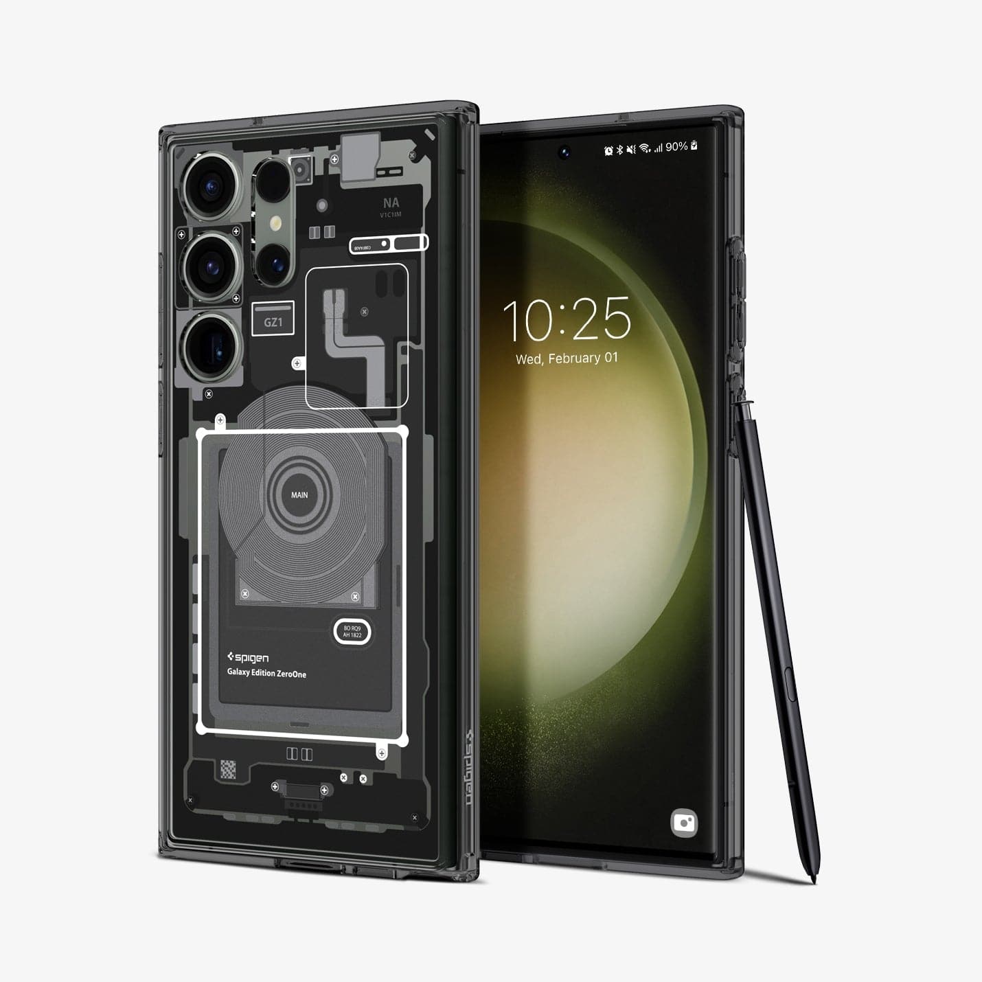 Spigen Galaxy S23 Ultra Case – Ultra Hybrid Zero One – Zero One – detail image 1