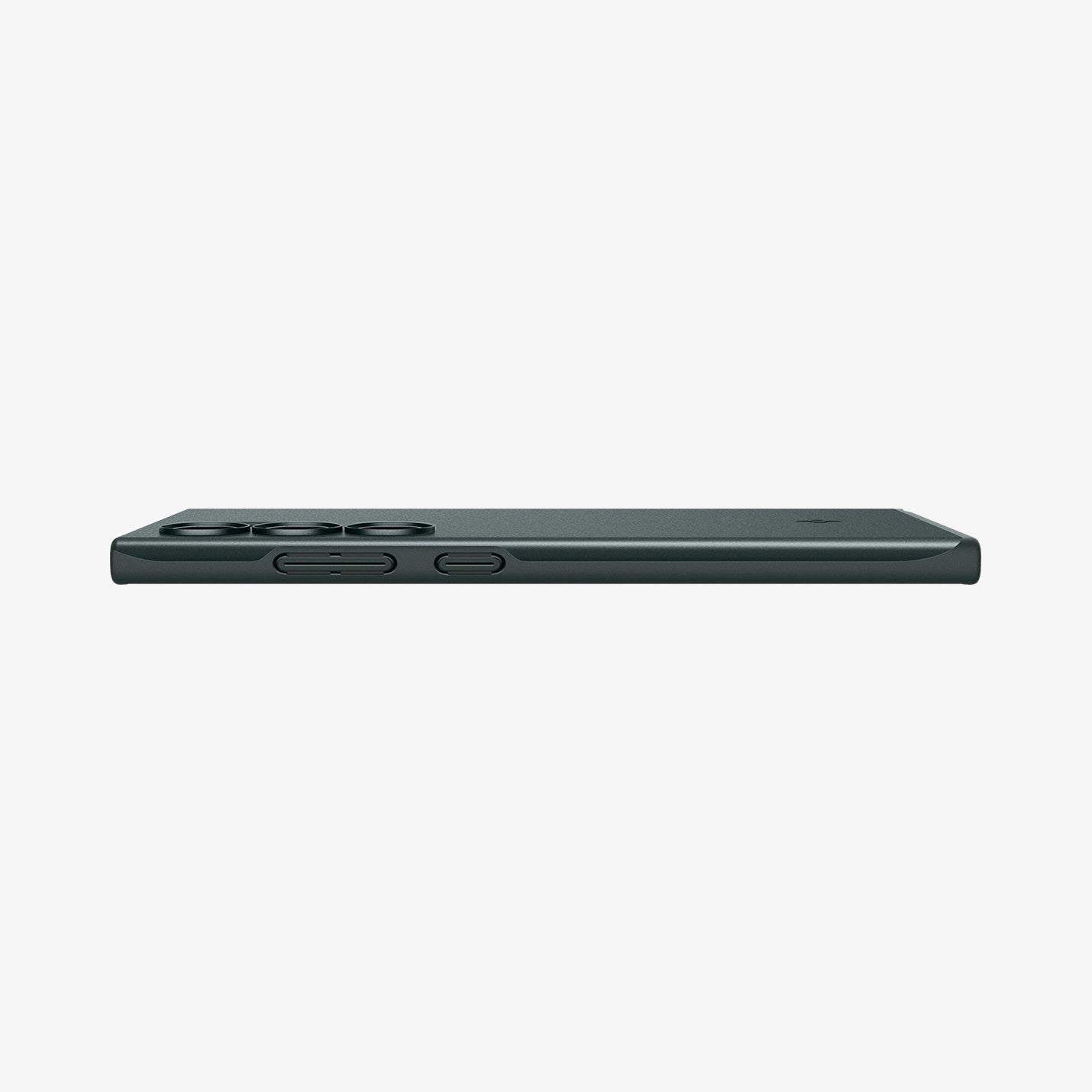 ACS07281 - Galaxy S24 Ultra Case Thin Fit in Black showing the back