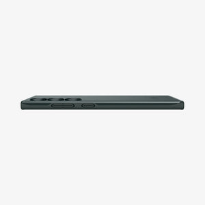 ACS07281 - Galaxy S24 Ultra Case Thin Fit in Black showing the back