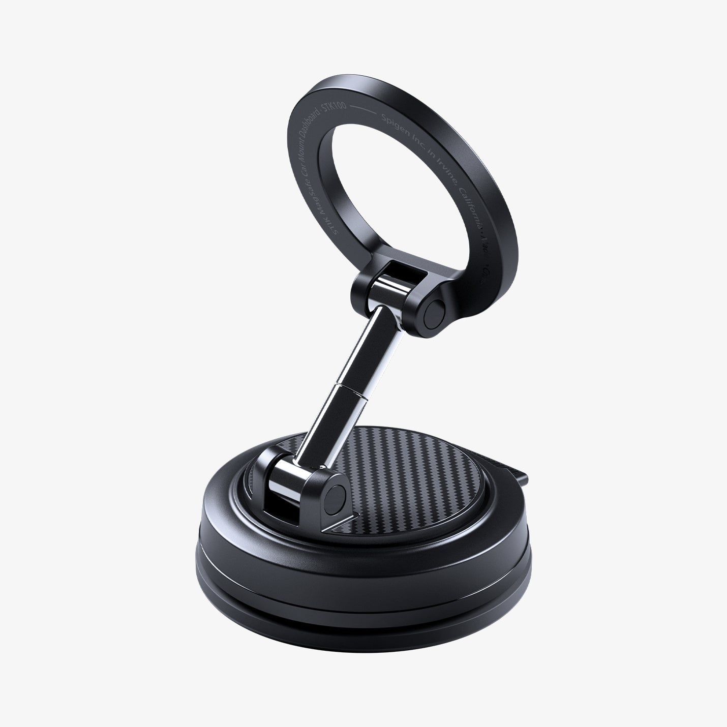 Folded profile of Spigen STIK STK100 dashboard car mount