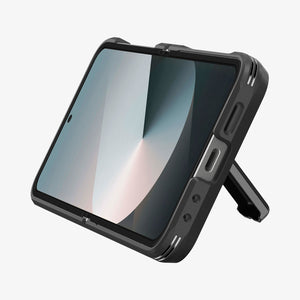 Spigen Galaxy Z Flip 7 FE / Z Flip 6 Case – Tough Armor Pro (MagFit) — Black, fit, construction or use view 7