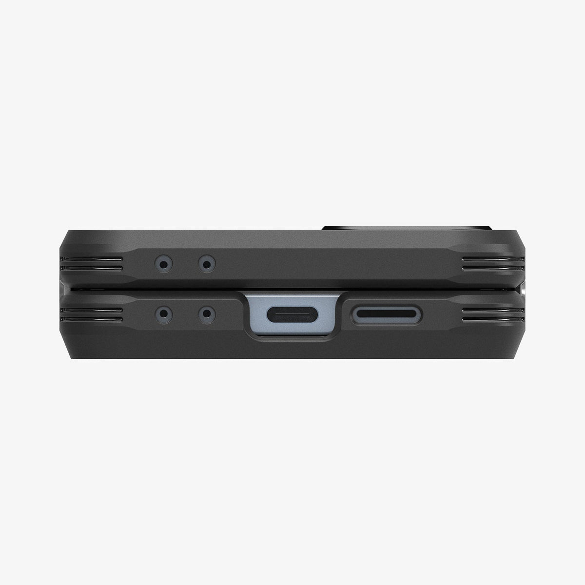 Spigen Galaxy Z Flip 7 FE / Z Flip 6 Case – Tough Armor Pro (MagFit) — Black, fit, construction or use view 17