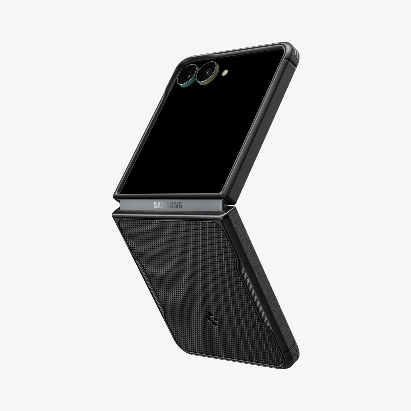 Spigen Galaxy Z Flip 8 Case Core Armor MagFit - Matte Black - image 2
