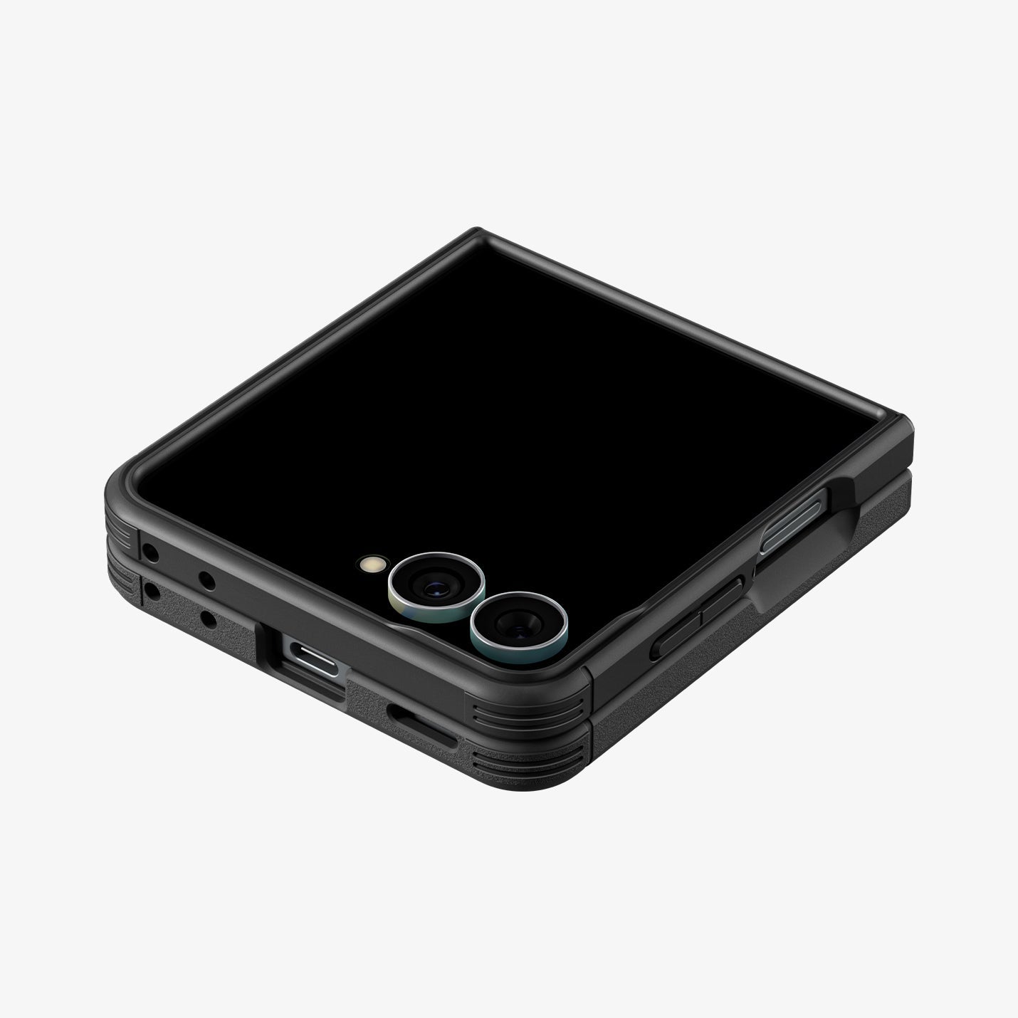 Spigen Galaxy Z Flip 8 Case Core Armor MagFit - Matte Black - image 4