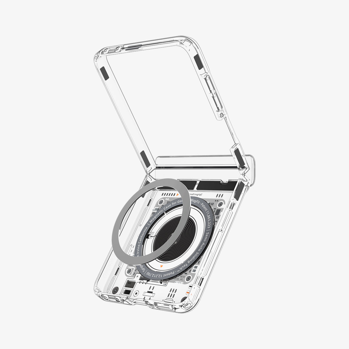 Spigen Galaxy Z Flip 8 Case Ultra Hybrid Pro Neo One MagFit - Neo One - image 5