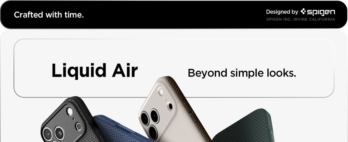 Spigen iphone 18 pro max phone case liquid air - Liquid Air color and design overview