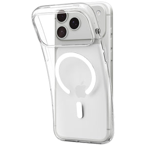 Spigen iPhone 18 Pro Max Liquid Crystal MagFit - Clear White - case detail 13
