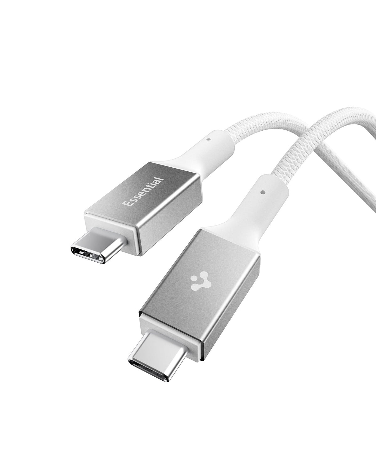Spigen Essential EB24015CC 240W 40Gbps USB-C cable in White