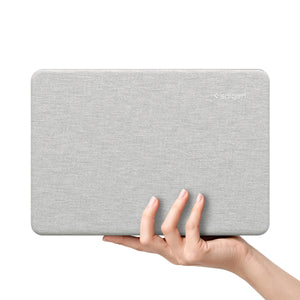 MacBook Neo Urban Fit port cutout detail