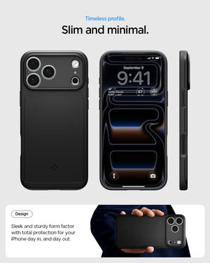 Spigen iPhone 18 Pro Thin Fit (MagFit) - Black - feature illustration 35