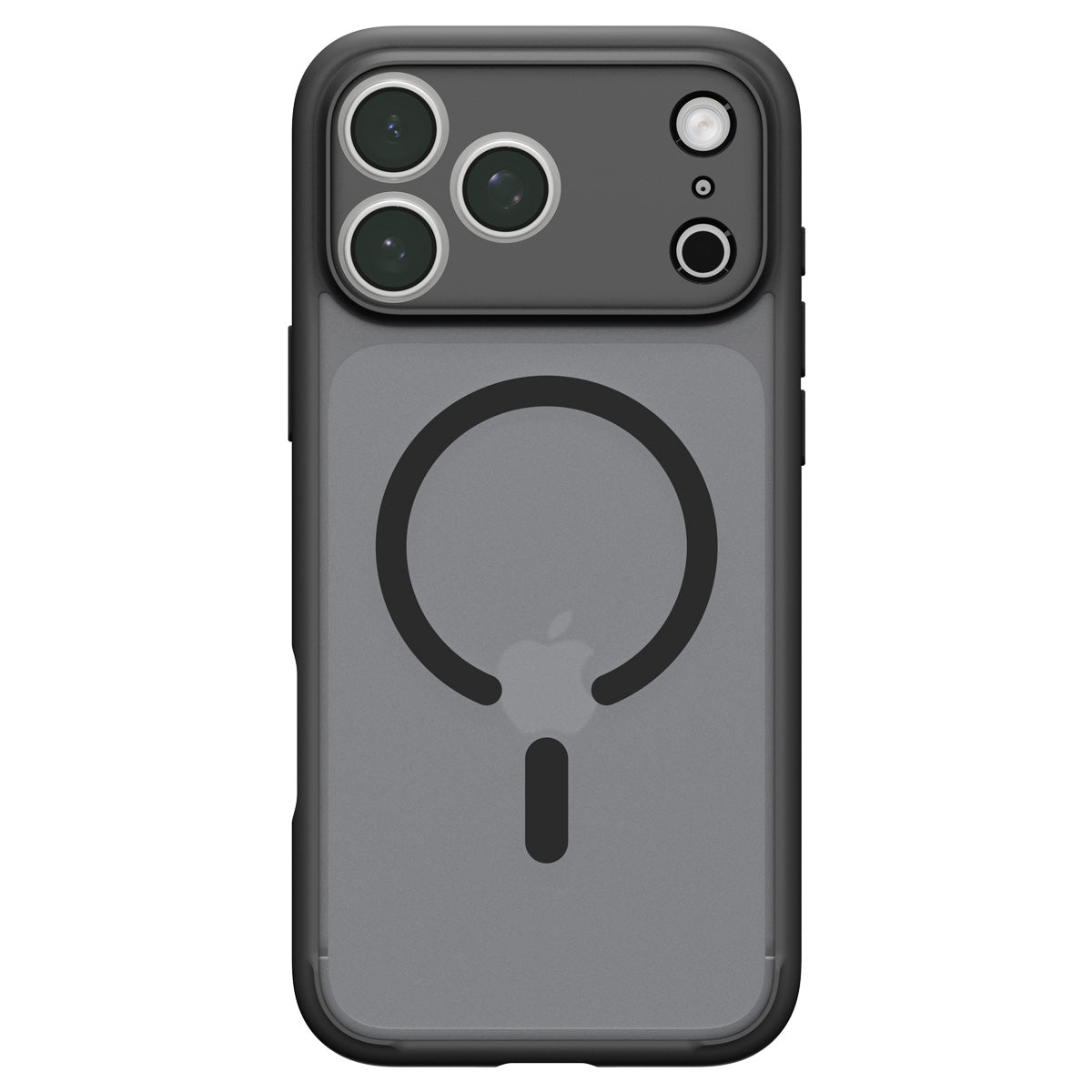 Spigen iPhone 18 Pro Ultra Hybrid Matte (MagFit) - Frost Black - case detail 6
