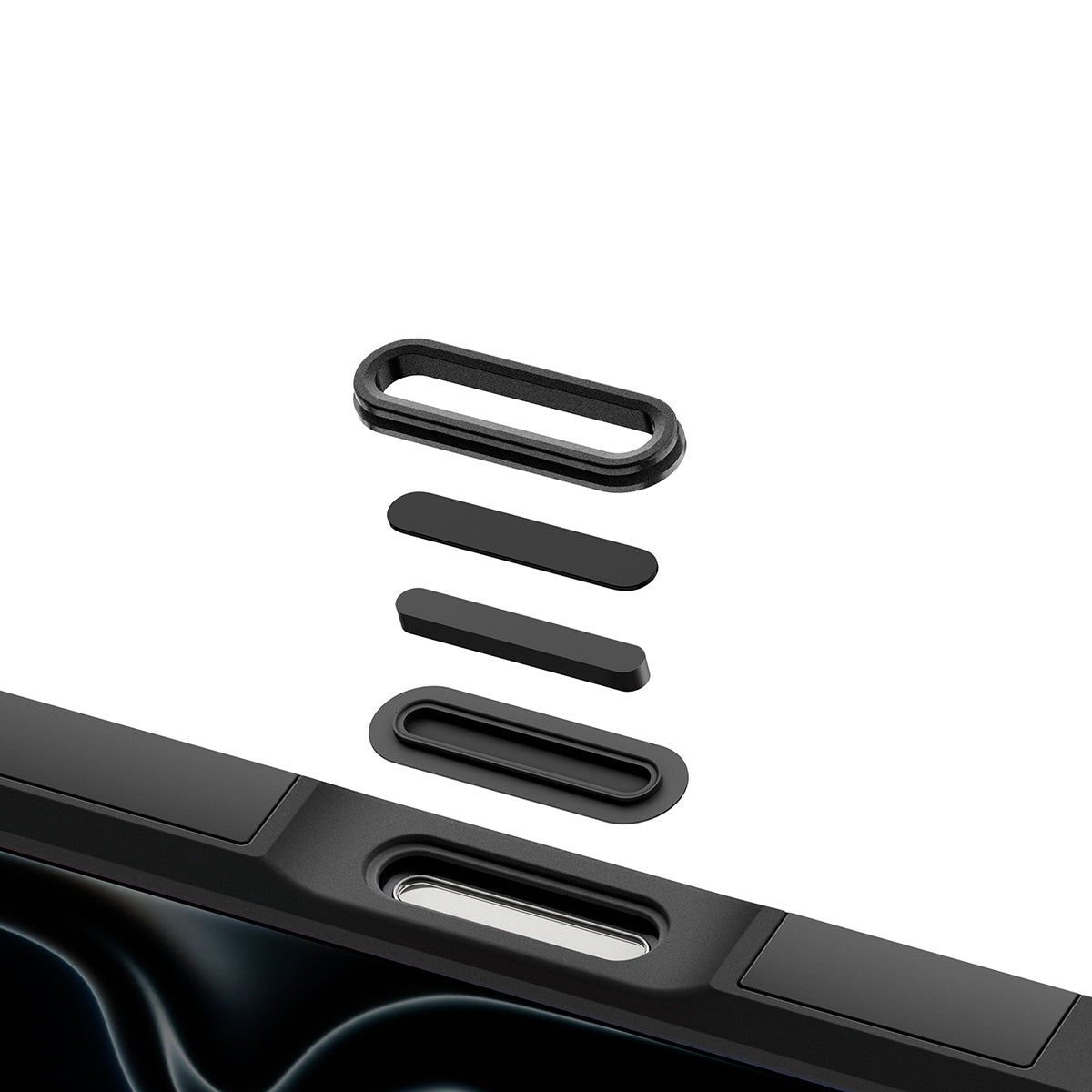 Spigen iPhone 18 Pro Max Tough Armor T (MagFit) - Black - case detail 14